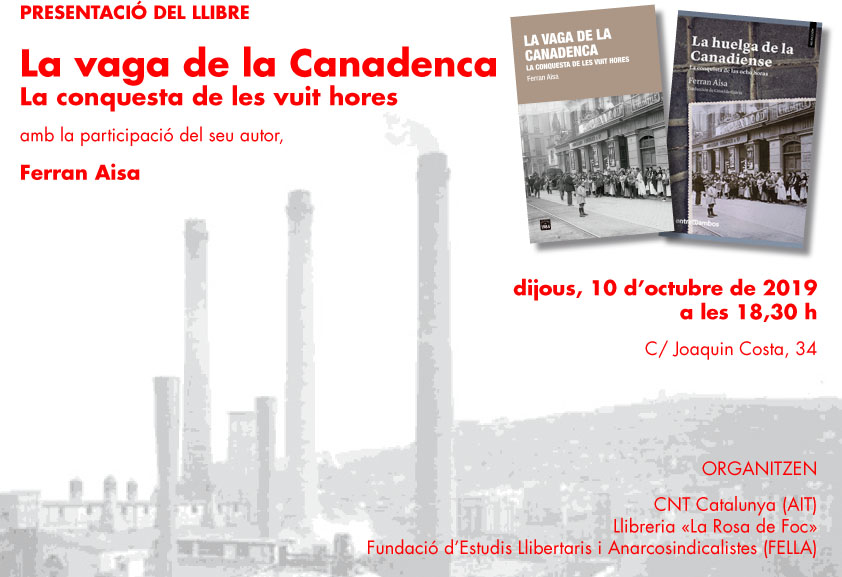 CARTEL PRESENTACION LA VAGA DE LA CANADENCA