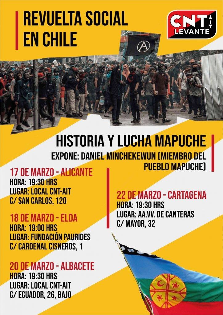 Videoconferencia: Historia y Lucha del pueblo mapuche.